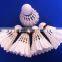 3Pcs Goose Feather Shuttlecock Cork Badminton