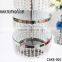 5-tier luxurious crystal cake stand;Wedding cake stand with acrylic crystal hanging beads(cake-005)                        
                                                Quality Choice