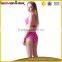 Pink sexy lady bikini high waist tied young girls hot sexy swimwear                        
                                                                                Supplier's Choice