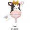 2016Lovely pig shaped helium balloons animal shape foil balloons mini size mylar balloons