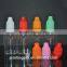Clear PET 30ML Plastic Dropper Bottle With Childproof & Tamperproof Cap