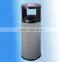 indoor grey dustbin model galvanized ash waste bin