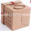 LM-0004 Factory price paper gift bag shopping paper bag, custom brown kraft paper bag