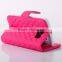 Lambskin style wallet PU leather case For Samsung S6, Cell phone case For Samsung galaxy S6 leather case with Zipper, 7 colors