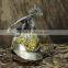 Pewter Dragon With Helmet Figurine
