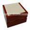 Personalized Logo White pu Cover Smart Watch Box Luxury