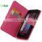 2014 New design book style genuine leather phone case for Blackberry Z10