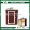 Leather Stainless Steel Water Liquor Alcohol Container 5 Oz Hip Flask