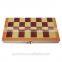 Beechwood Grain Solid Wood Folding Chess Set With King Height 2.5 Inch