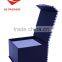 Flip-open nesting paper gift box with magnet