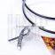Best selling fashion metal alloy silver ribbon pendant