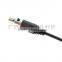 Heavy Duty Headset With Quick Disconnect Jack Adjustable Gooseneck Boom Mic
