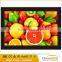 Low attenaution wall mount led illuminated restaurant menu board