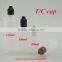 2oz PE 60ml plastic bottle tamper proof for E-juice in stock