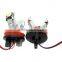 H8 ADT "V" Shape led angel eyes marker with E60 E87 E90 E92 LED Headlight