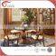 Hot sell A15 Classic Rococo classical dining room wood furniture