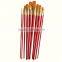 nylon hair artist paint brush set