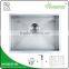 Excellent Quality Hot sale Single bowl Handmade Under Mounted Marble Kitchen Sink Triangle Laundry Stainless Steel Sink ---3219A