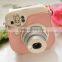 Fuji fujifilm instax polaroid mini25 camera leather bag (Pink)