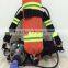 Self contained breathing apparatus for fire fighter