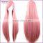 80cm Grey Extra Long Straight Wigs Synthetic Wig                        
                                                Quality Choice