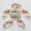 k9 crystal stones Glass material pointback jewelry rhinestones Flower shape Top quality