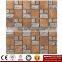 IMARK Electroplated Color Glass Mix Ceramic Mosaic Tiles (IXGC8-053) for back splash mosaic wall art