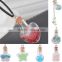 DIY charms bottle pendants for women necklaces wholesale European style glass vial essential oil pendant necklace