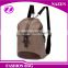 Baigou Factory Custom Travelling School Backpacks Vintage Leather Canvas Backpacks for teenagers