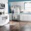 Melamine and high gloss lacquer kitchen cabinet