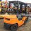Original diesel engine/power driven 3 ton Used Forklift