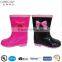 2014 Girls Rain Boots Cheap Kids PVC Rain Boots Wholesale