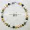 Fashion south sea shell pearl necklace gift set different color