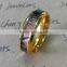 New year product titanium camo rings for unisex