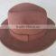 Bowler Derby hat 100% woolfelt hat with knot