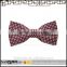 100% Silk fashion custom neckties fabric women bow ties
