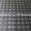 Black Round Stud Rubber Mat