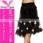 Multi Color Ruffled Fluffy Tutu Skir twith led light For Adult