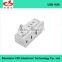 Aluminum usb3.0 4 por hub for Shelves or Desks that is 1" thick or less [sliver] with LEDS