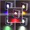 Outdoor waterproof swimming pool edge led solar brick light