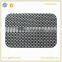 Colored Blue Aramid fiber plain or twill woven carbon fiber cloth