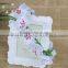 4.5CM white flower silk hair crown & white floral bridal girl's halo hair wreath accessory circlet jewelry