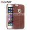 QIALINO Handmade Case, Ultra Thin Real Natural Leather Back Cover For iPhone 6 6s Plus