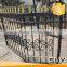 Wrought iron fence panels