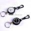 Mini OEM logo metal retractable keyring anti lost keyfinder