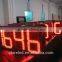 LED time temp displays and electronic message sign