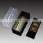 2016 high polished clear custom black acrylic cosmetic small box/ case