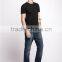 Wholesale Custom Print T Shirts Bamboo Mens Stylish Blank Black T-Shirt