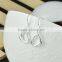 High quality heart shape fashion drop earring cute silver jewelry