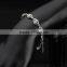 2016  18k white gold plated bracelet prong setting AAA+cubic zirconia jewelry